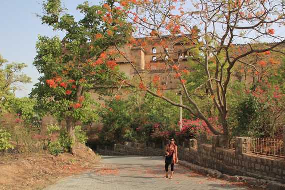fuerte de orchha en india