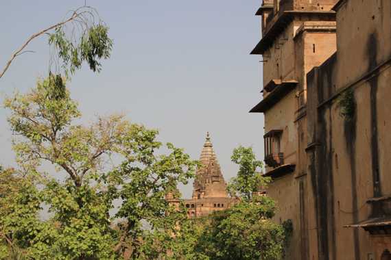 fuerte de orchha en india