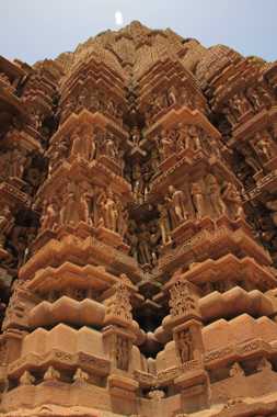 templos de khajuraho en un viaje a india