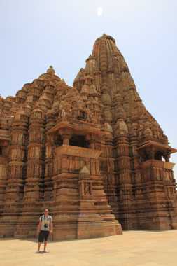 templos de khajuraho en un viaje a india