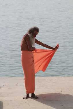 ghats en varanasi en un viaje a india