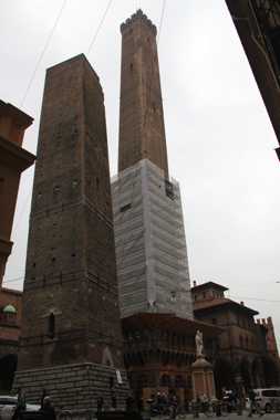 bolonia en un viaje a italia