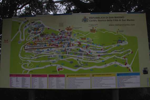 san marino en un viaje a Italia
