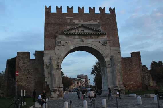 rimini en un viaje a Italia