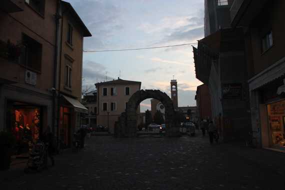 rimini en un viaje a Italia