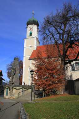 pueblo de oberammergau en el viaje a baviera