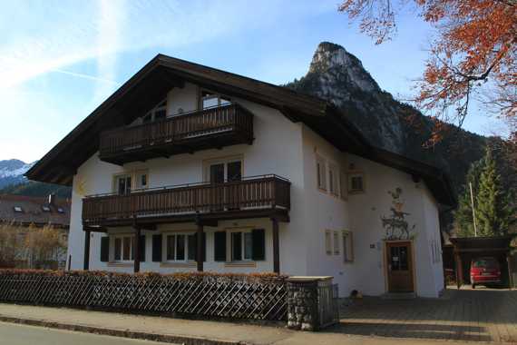 pueblo de oberammergau en el viaje a baviera