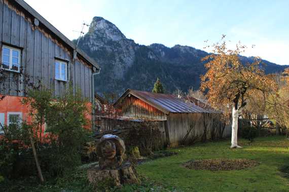 pueblo de oberammergau en el viaje a baviera