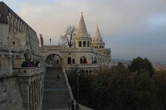 bastion de los pescadores en la colina de buda