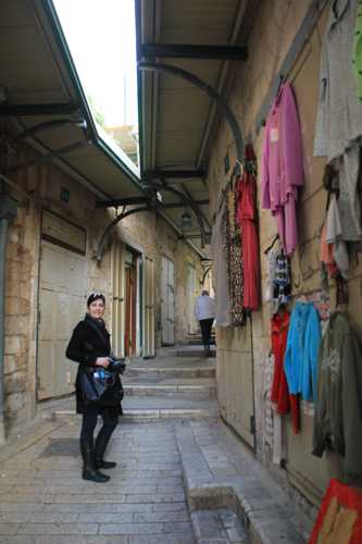 zoco de nazareth en un viaje a israel