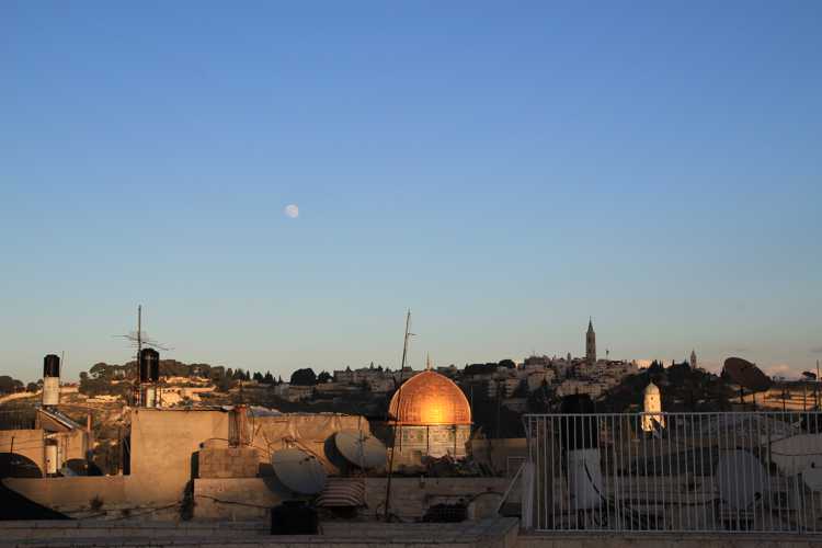 vistas desde los tejados de jerusalen vistas desde los tejados de jerusalen