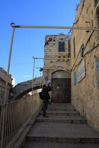 via dolorosa hasta el santo sepulcro en jerusalen via dolorosa hasta el santo sepulcro en jerusalen