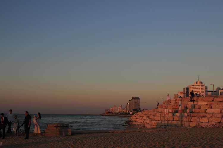 atardecer en old jaffa en tel aviv atardecer en old jaffa en tel aviv