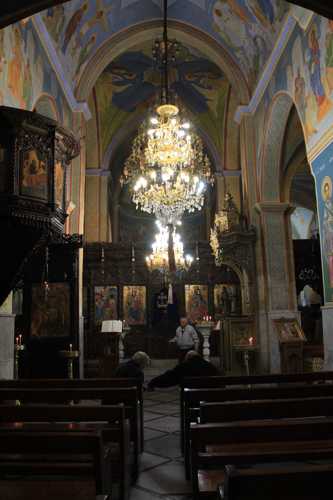 iglesia de san gabriel en nazareth en un viaje a israel