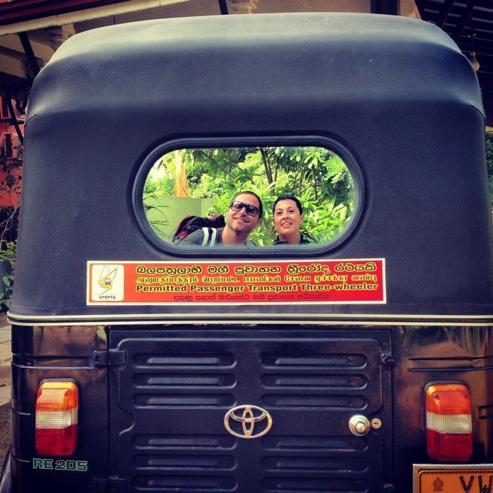 tuk tuk de mirissa a Tissa
