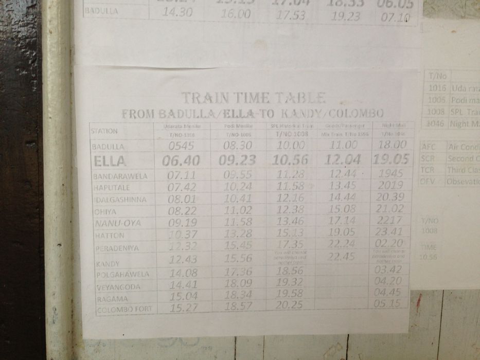 horarios ella nuwara eliya horarios ella nuwara eliya