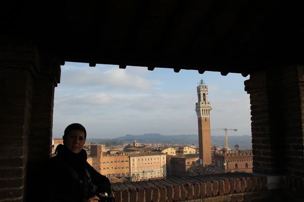 piazza del campo de siena en un viaje a la toscana