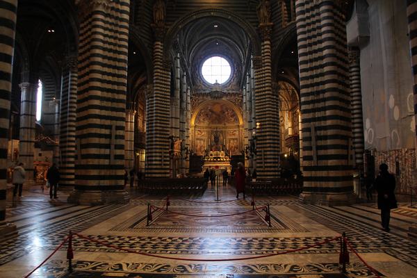 catedral de siena en un viaje a la toscana