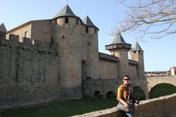 carcassone en un viaje por los castillos cataros