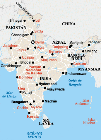Norte de India en 24 días por libre