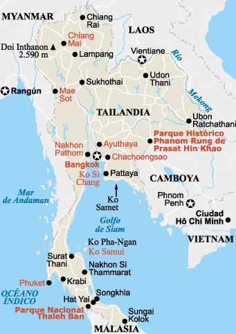 Tailandia por libre en 21 días