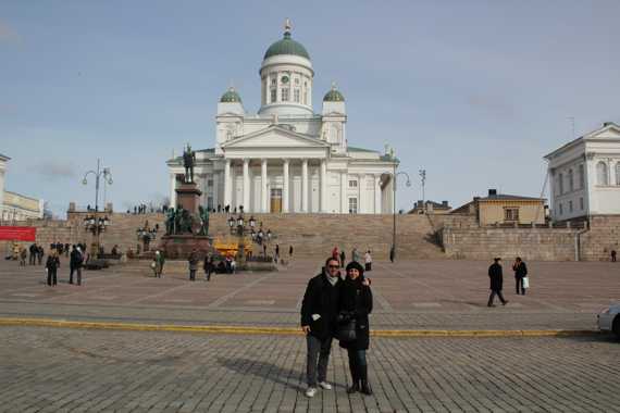 Catedral Blanca en el Free tour en Helsinki en español