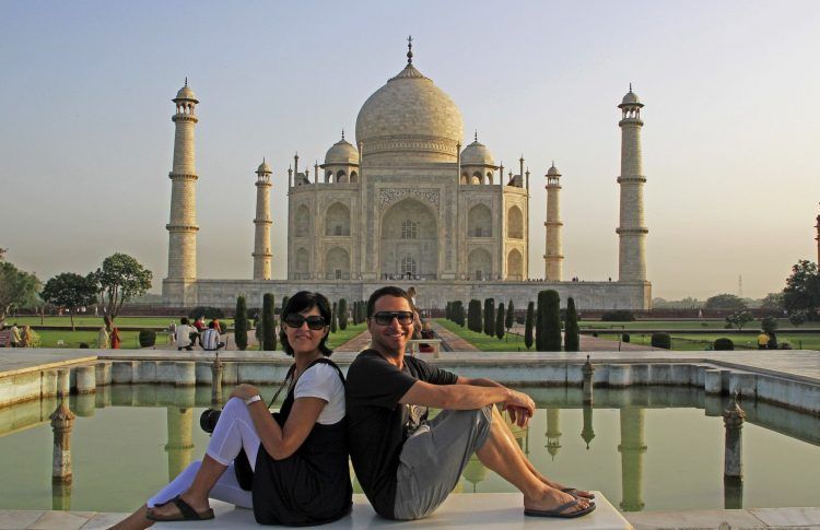 india en taj mahal