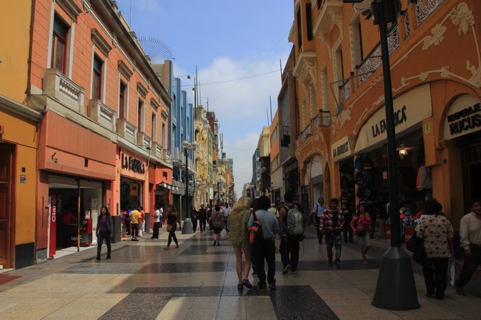 Calles del centro de Lima