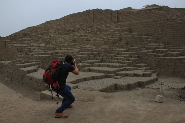 Disfrutando de Huana Pullcana en Lima