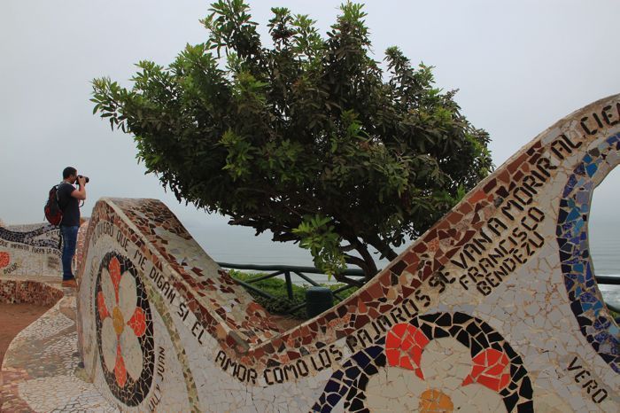 Detalles del Parque del Amor