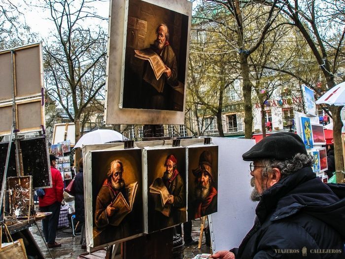 La Place du Tertre en el corazón de Montmartre