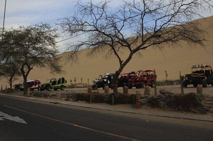Buggies en el Oasis de Huacachina