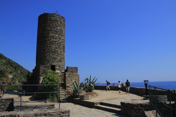 Castillo Doria en Vernazza