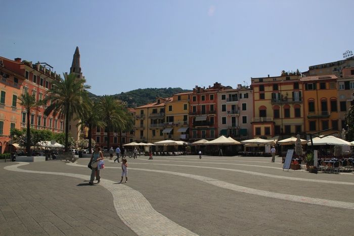 Colores en el centro de Lerici