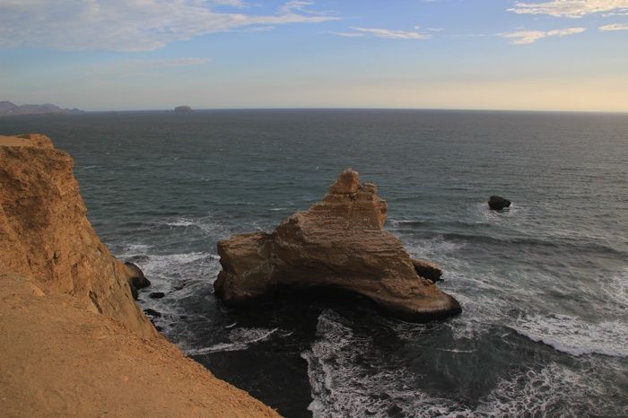 La Catedral de la Reserva Nacional de Paracas en Perú