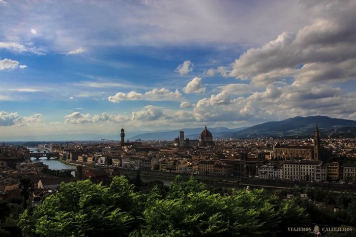 Florencia desde la Plaza Michelangelo