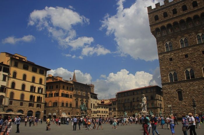 Vistas de la Piazza della Signoria