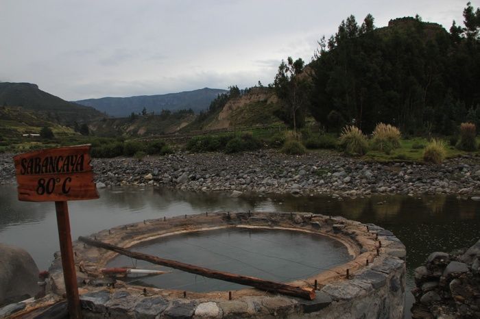 Aguas Termales en Colca Lodge
