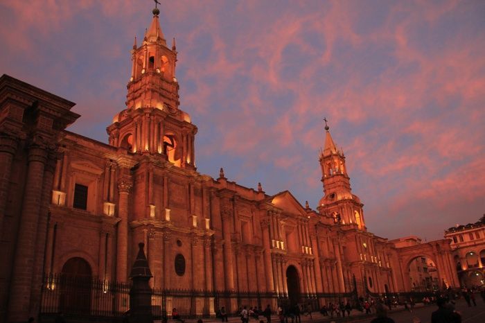 Atardecer en Arequipa