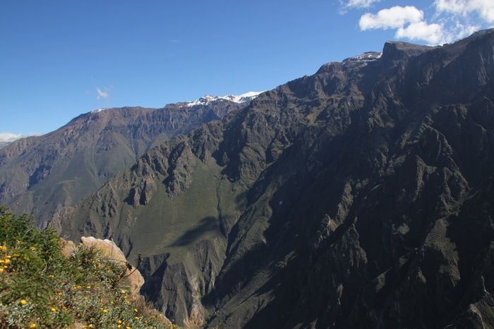 Vistas del Cañón del Colca desde Cruz del Cóndor
