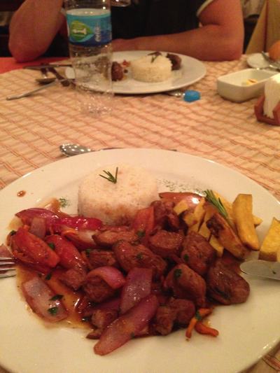 Filete de Alpaca para cenar