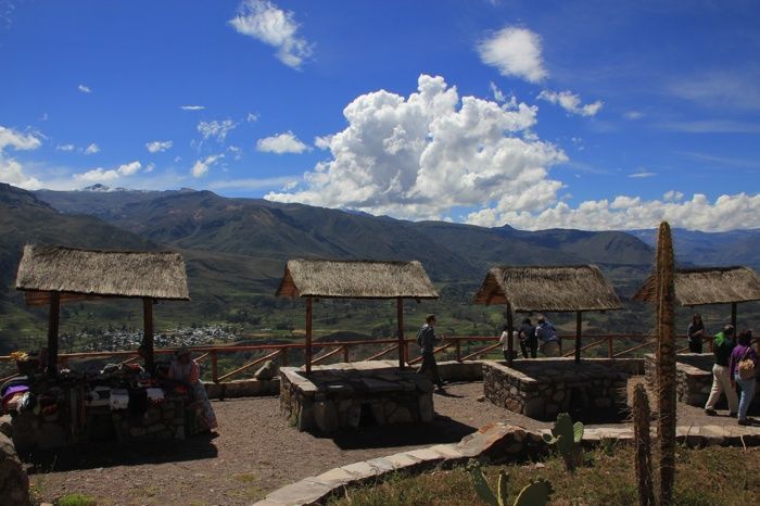Huaira Puncu, un mirador en el Valle del Colca
