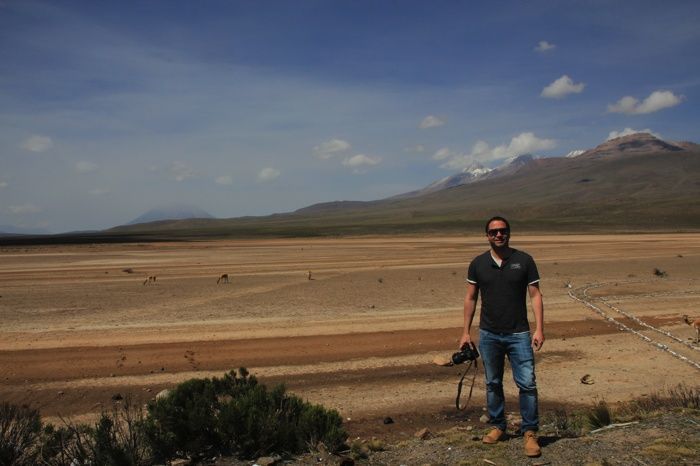 Paisajes camino de Colca