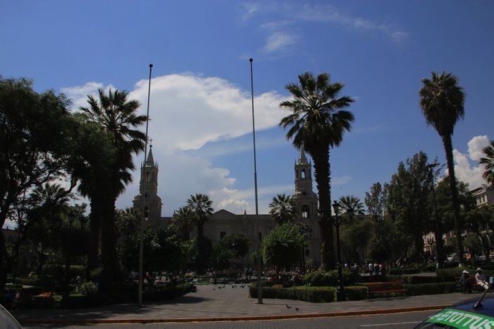 Plaza de Armas. Arequipa en un día