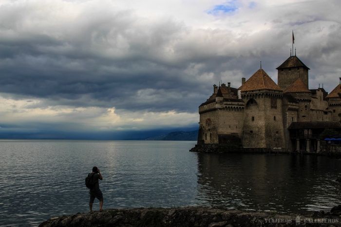 Paisajes de los alrededores del Castillo Chillon