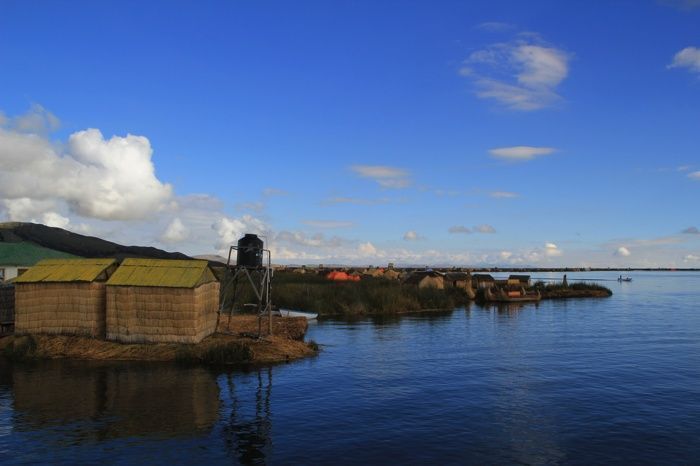 Las islas Uros en Titicaca