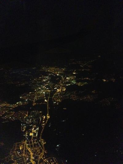 Llegando a Islandia