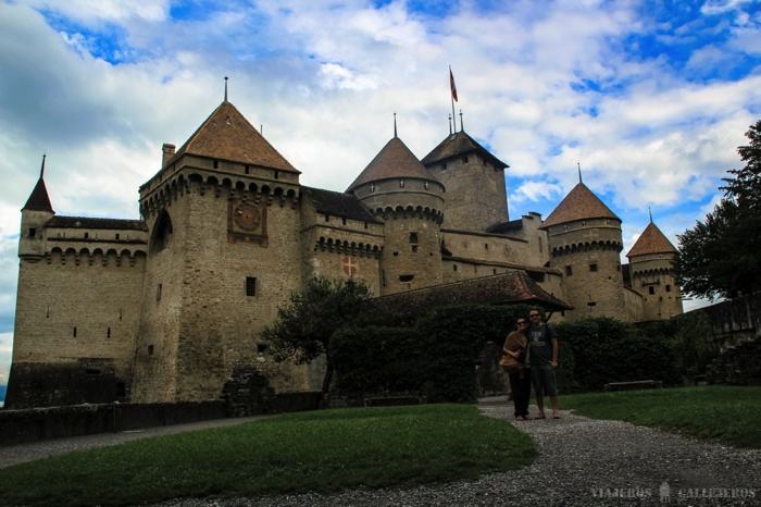 Frente al Castillo de Chillon