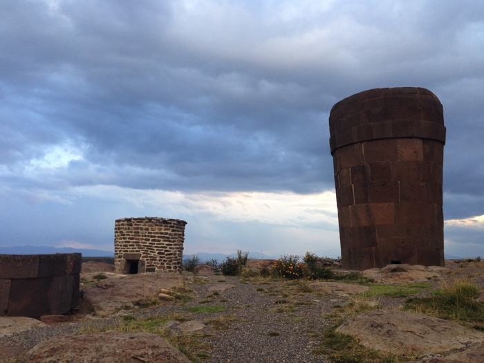 Chullpas en Sillustani