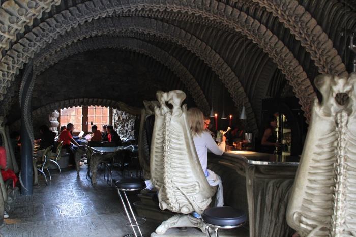 Interior del HR Giger